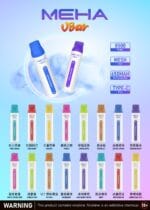 魅嗨 Meha 拋棄式電子煙 8500口，開封即用，持久續航，大容量設計